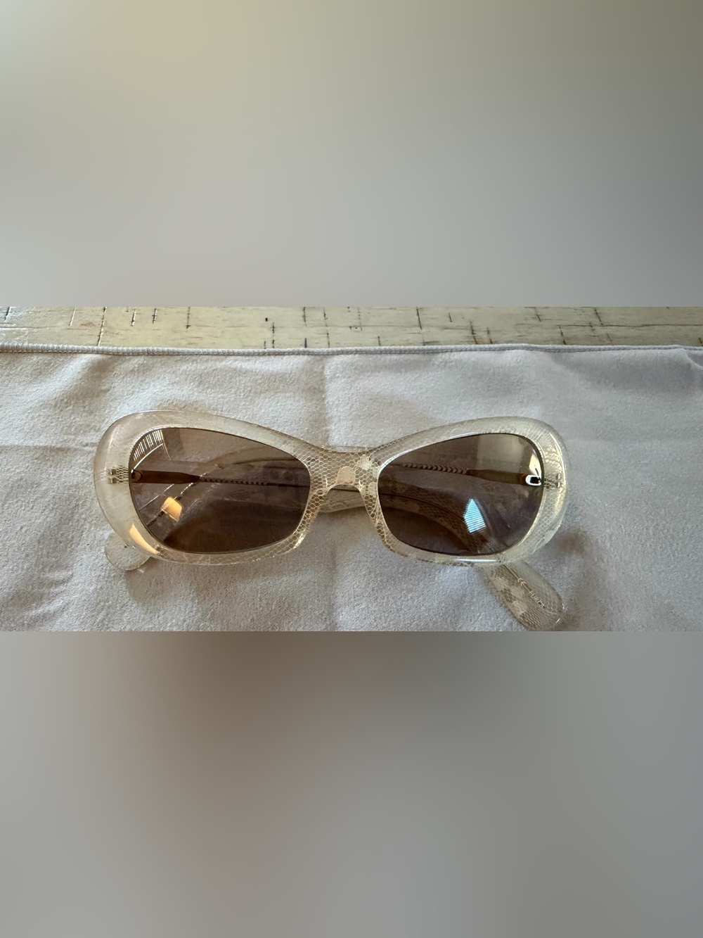 Furla Lace Cat Eye Sunglasses